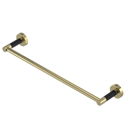 Rubinet Towel Bar 18" Natural Brass
