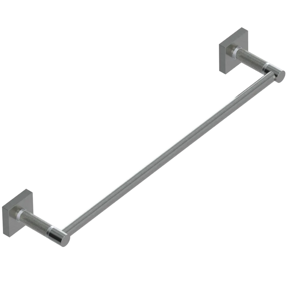Rubinet 18" TOWEL BAR Satin Nickel