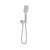 Baril 3-spray anti-limestone hand shower on wall-mounted supply elbow
