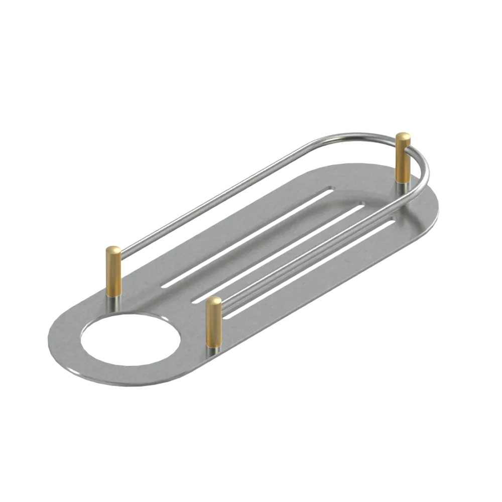 Rubinet Shelf Only Satin Nickel