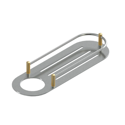 Rubinet Shelf Only Satin Nickel