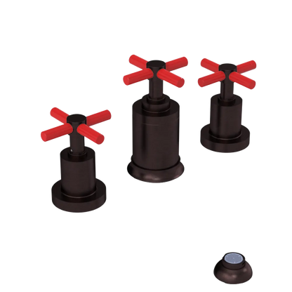 Rubinet Bidet Fitting with Spray, Diverter, and Vacuum Breaker (less drain) Oil Rubbed Bronze