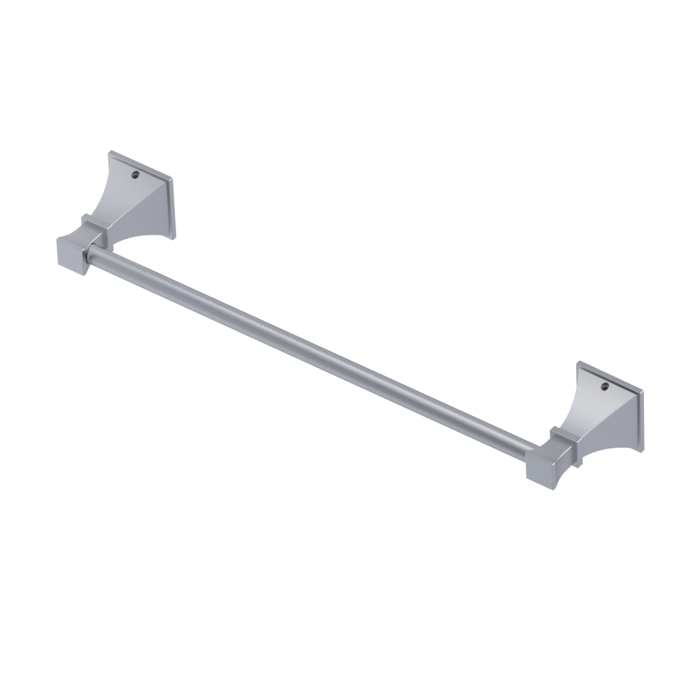 Rubinet Towel Bar 18" Satin Chrome