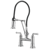 Rook Articulating Bridge Faucet - Polished Chrome
