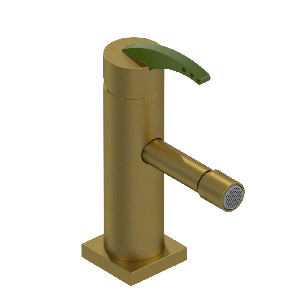 Rubinet Single Control Bidet Fitting (less drain) Antique Brass Matt
