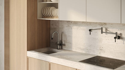 Aqua Brass Umix Pot Filler Kitchen Faucet