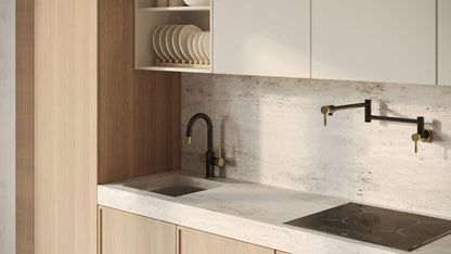Aqua Brass Umix Pot Filler Kitchen Faucet