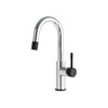 Aqua Brass Umix Bar pull-down Kitchen Faucet