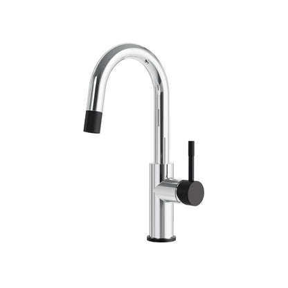 Aqua Brass Umix Bar pull-down Kitchen Faucet