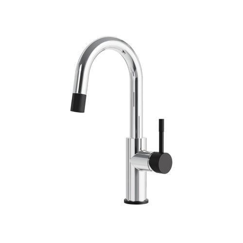 Aqua Brass Umix Bar pull-down Kitchen Faucet