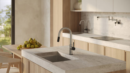 Aqua Brass Umix Pull-down Kitchen Faucet