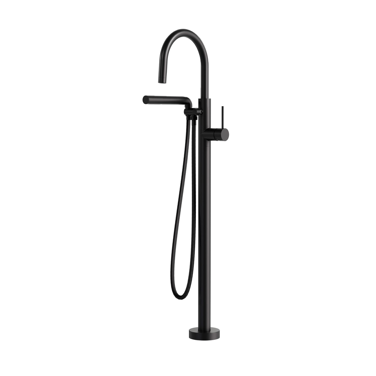 Aqua Brass Umix Floormount Tub Filler