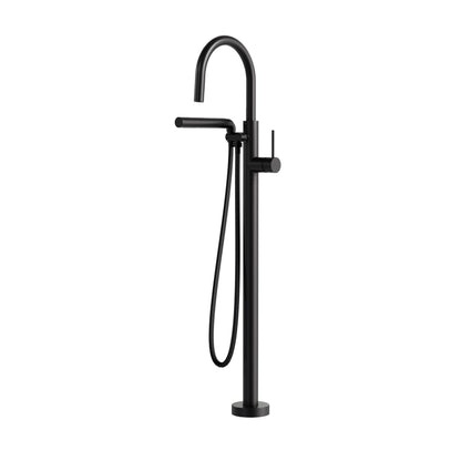 Aqua Brass Umix Floormount Tub Filler