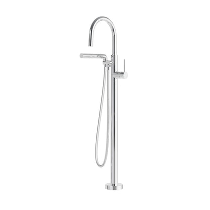 Aqua Brass Umix Floormount Tub Filler