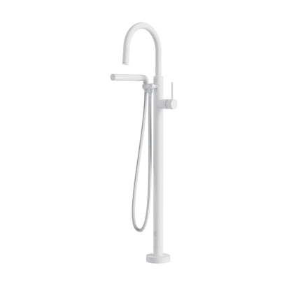 Aqua Brass Umix Floormount Tub Filler