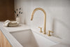 Kintsu Widespread Pull-Down Faucet with Arc Spout - Less Handles lifestyle