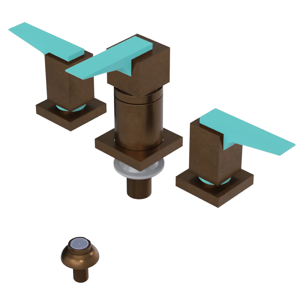 Rubinet Bidet Fitting with Spray, Diverter, and Vacuum Breaker (less drain) Oil Rubbed Bronze