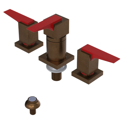 Rubinet Bidet Fitting with Spray, Diverter, and Vacuum Breaker (less drain) Oil Rubbed Bronze