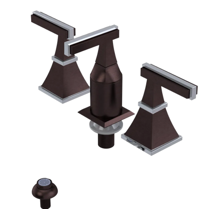 Rubinet Bidet Fitting with Spray, Diverter, and Vacum Breaker (Less Drain) Tuscan Brass