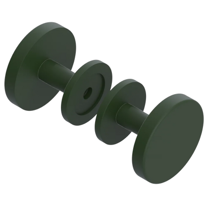 Rubinet Shower Door Knob (set) Green Envy