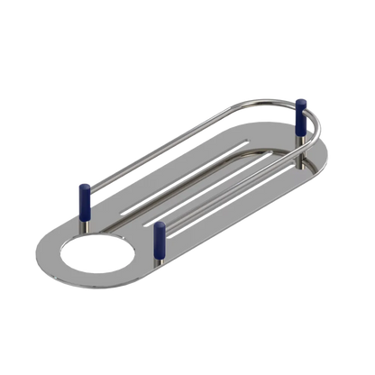 Rubinet Shelf Only Polished Nickel