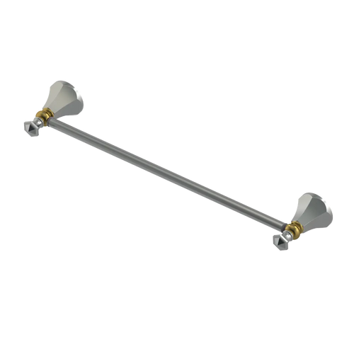 Rubinet Towel Bar 18" Satin Nickel