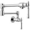 Tulham Wall Mount Pot Filler - Polished Chrome