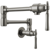 Tulham Wall Mount Pot Filler - Brilliance® Luxe Steel®