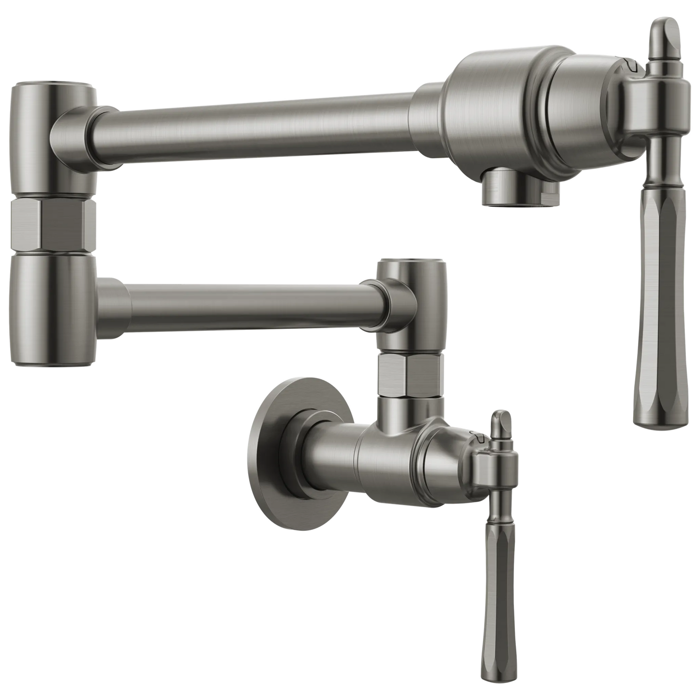 Tulham Wall Mount Pot Filler - Brilliance® Luxe Steel®