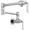 Rook Wall Mount Pot Filler - Polished Chrome