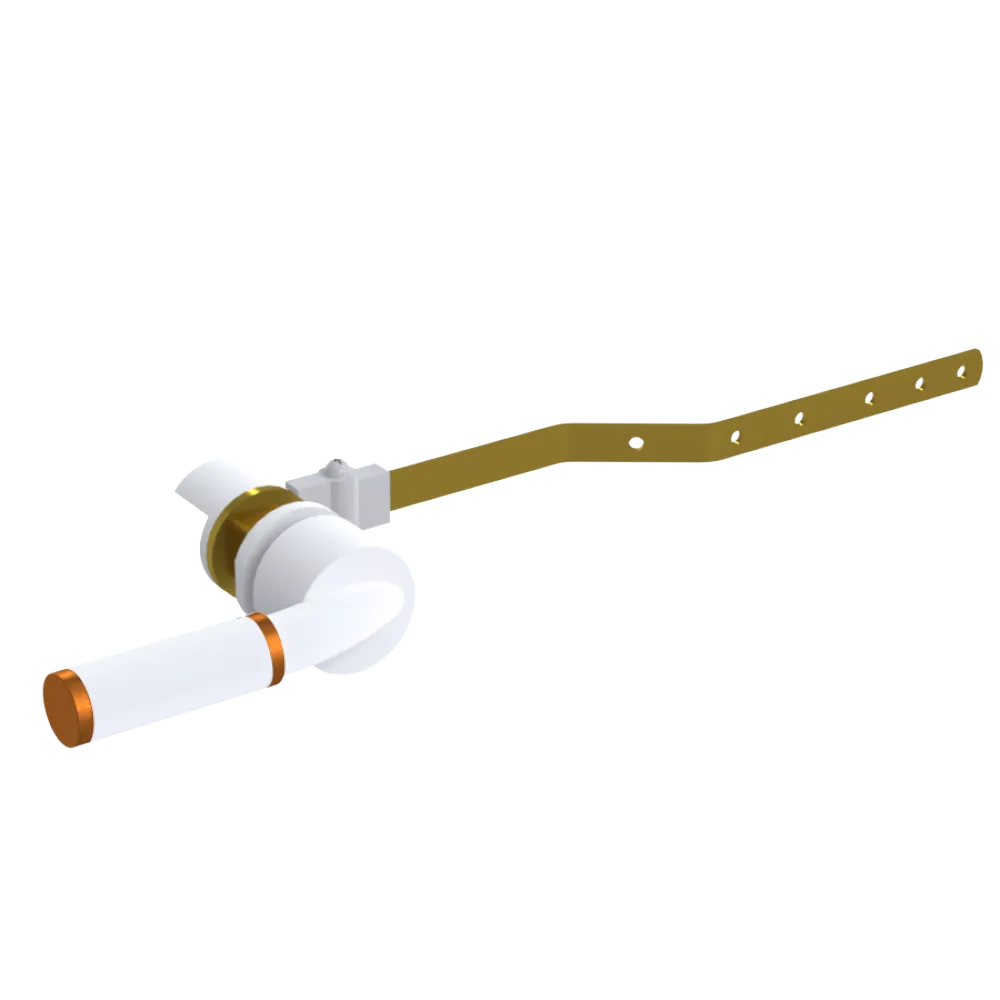 Rubinet Trip Levers Matt White