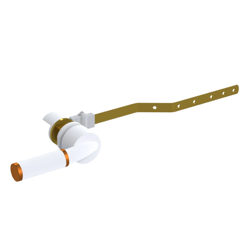 Rubinet Trip Levers Matt White