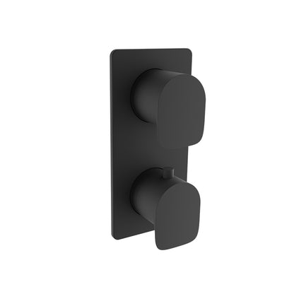 Baril Complete thermostatic pressure balanced shower valve with 1-way diverter