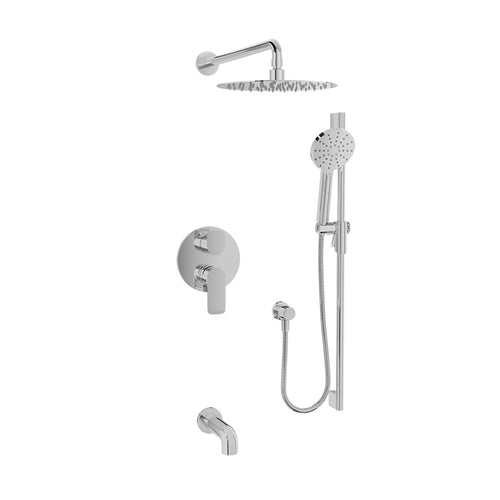 Baril Complete pressure balanced shower kit