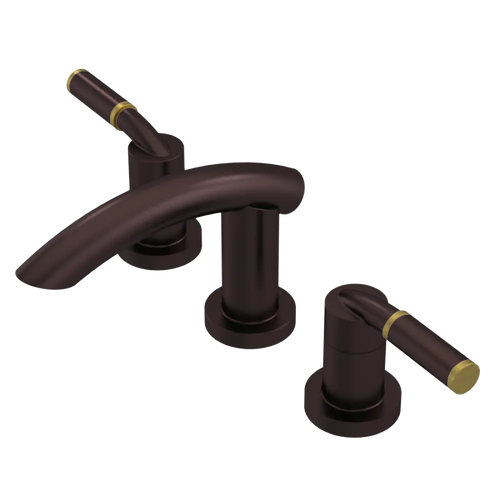 Rubinet Widespread Lav. Set. (less drain) Oil Rubbed Bronze