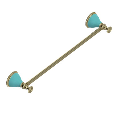 Rubinet Towel Bar 18" Natural Brass