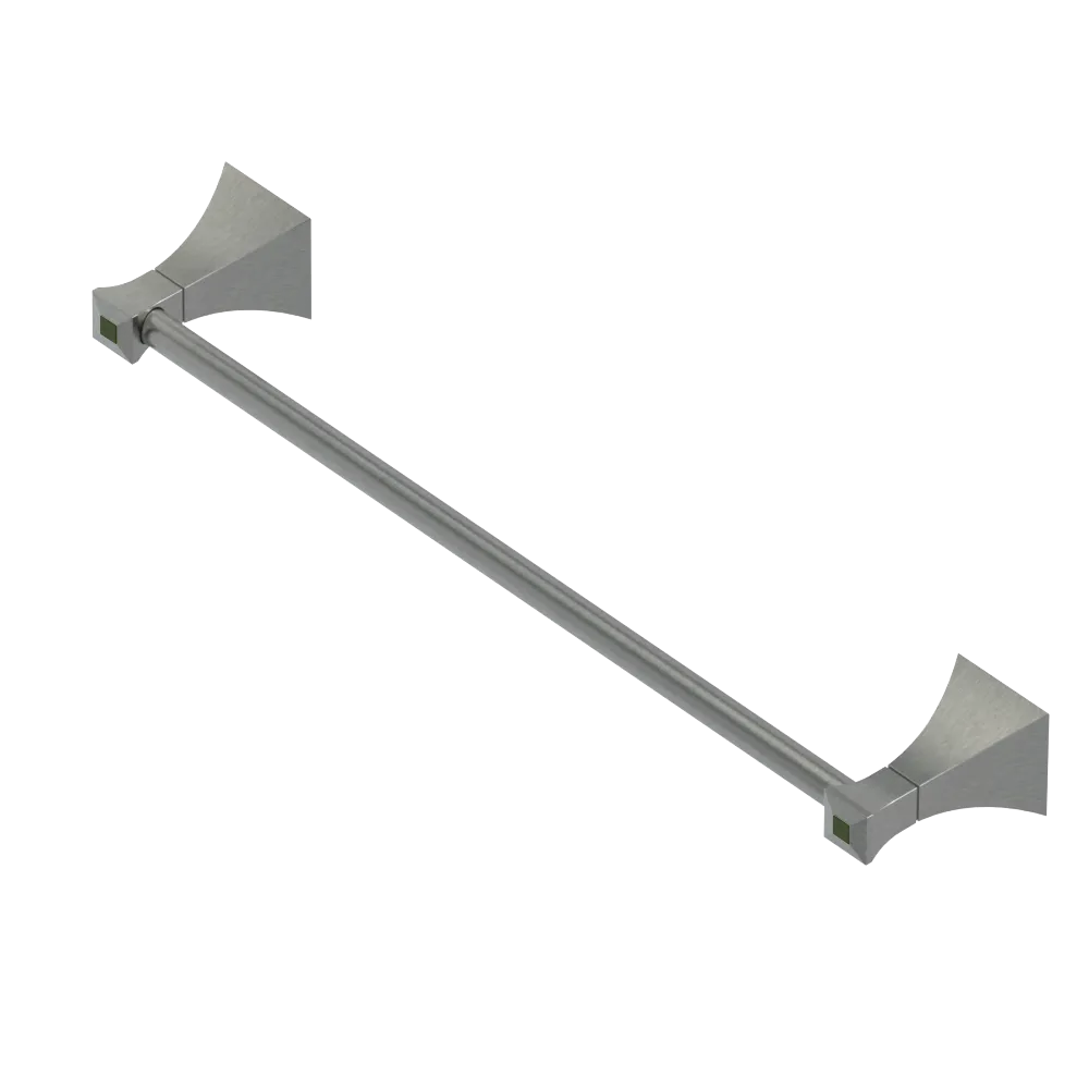 Rubinet Towel Bar 18" Satin Nickel