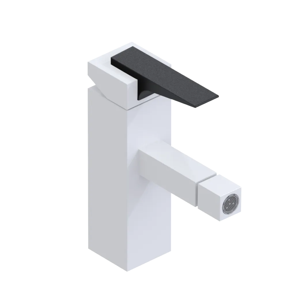 Rubinet Single Control Bidet Fitting (less drain) White