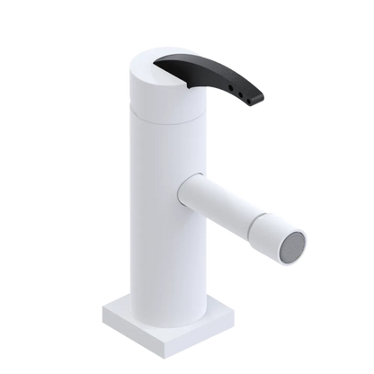 Rubinet Single Control Bidet Fitting (less drain) Matt White