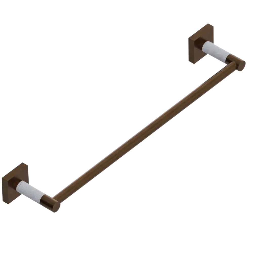 Rubinet 18" TOWEL BAR Tuscan Brass