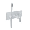 Baril Wall-mounted tub faucet with hand shower