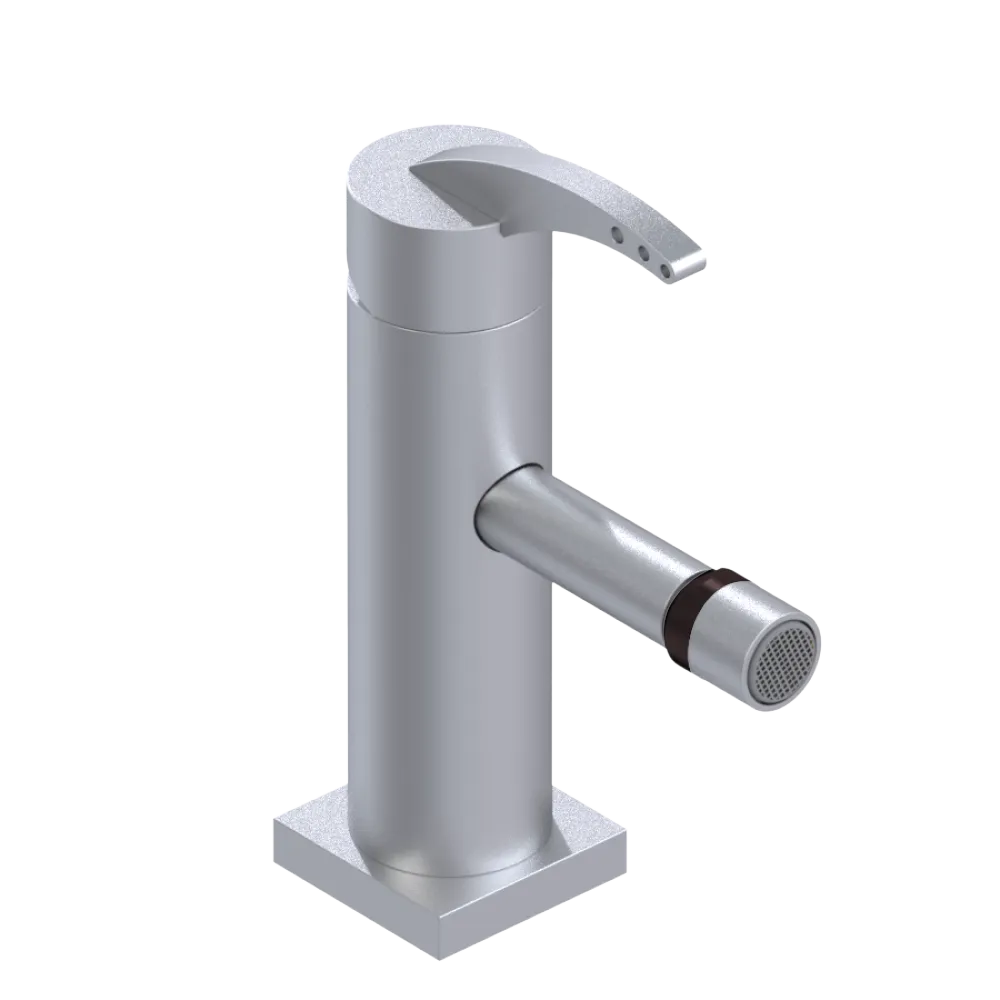 Rubinet Single Control Bidet Fitting (less drain) Satin Chrome