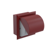 Rubinet RECESSED TOILET PAPER HOLDER Maroon