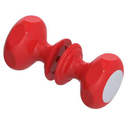 Rubinet Shower Door Knob (set) Red