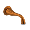 Rubinet Tub Filler Spout Wall Mount Antique Copper Matt