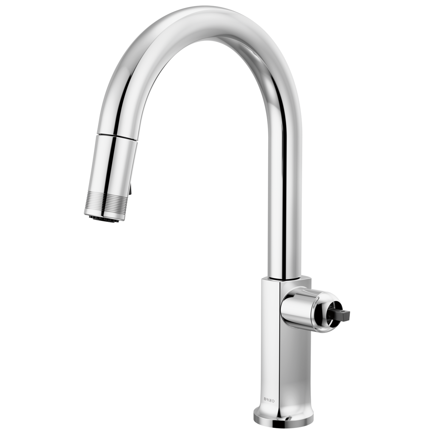 Brizo Pull Down Faucet With Arc Spout Less Handle