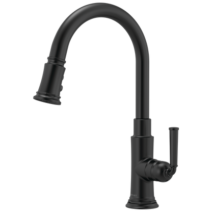 Rook Pull-Down Faucet - Matte Black