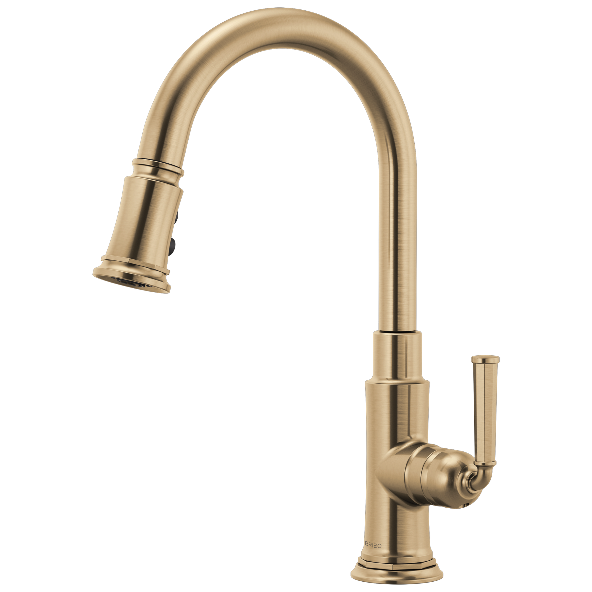 Rook Pull-Down Faucet - Brilliance® Luxe Gold®