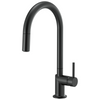 Brizo Odin Pull-Down Faucet with Arc Spout - Less Handle - Complete Kit - Matte Black