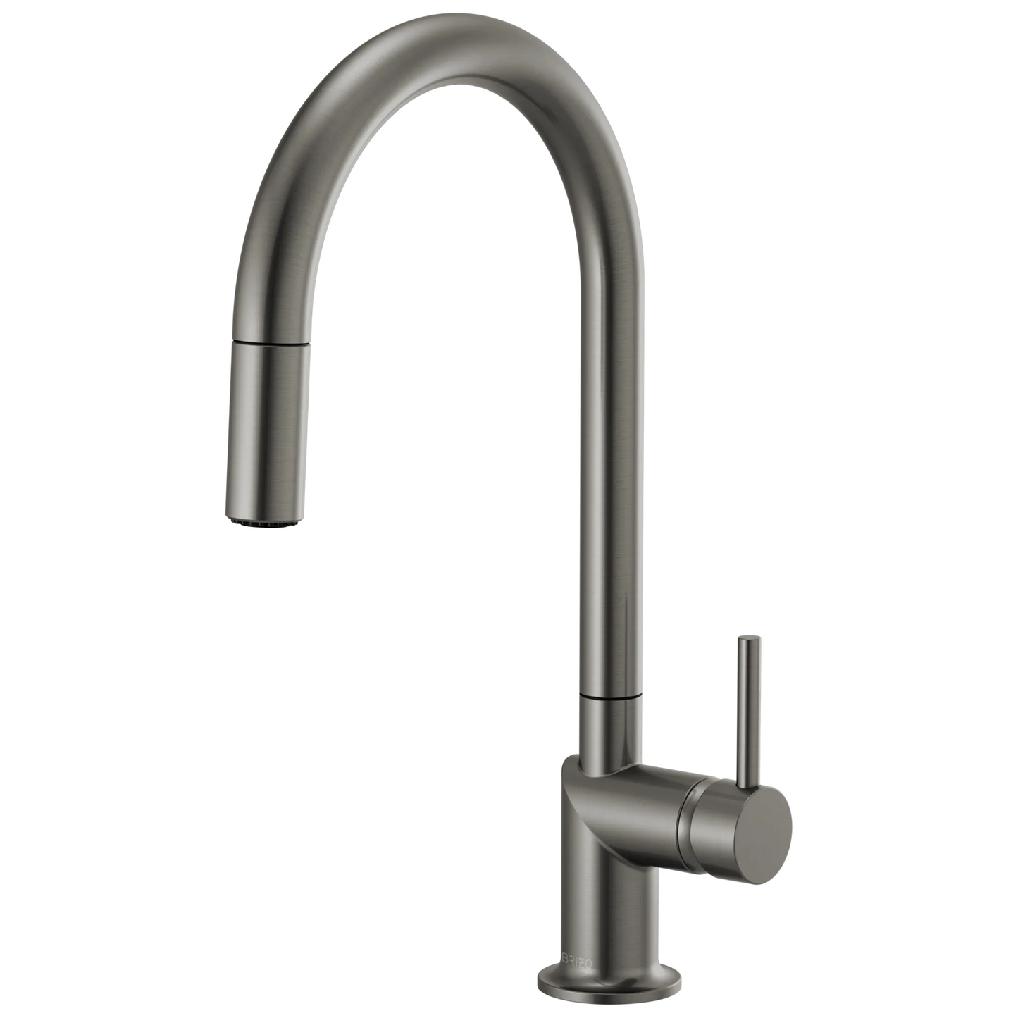 Brizo Odin Pull-Down Faucet with Arc Spout - Less Handle - Complete Kit - Brilliance® Luxe Steel®